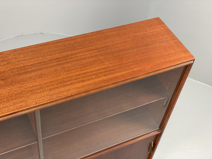 Vintage 1960s Glazed Cabinet Mid Century Beaver & Tapley Bookcase EB11536 MWOO7
