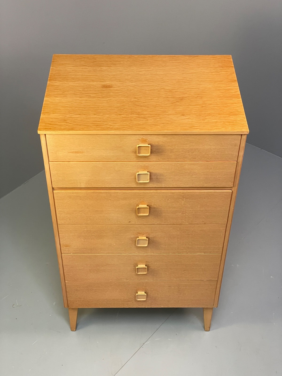 Vintage Oak Chest Of Drawers Mid Century 1960s By Limelight EB9770 MWOO - UKDK FURNITURE