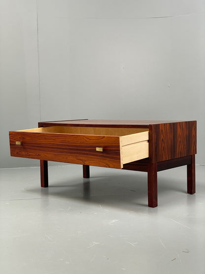 Vintage Chest Of Drawers Low Console 1960s Danish Mid Century EB11199 MWOO11