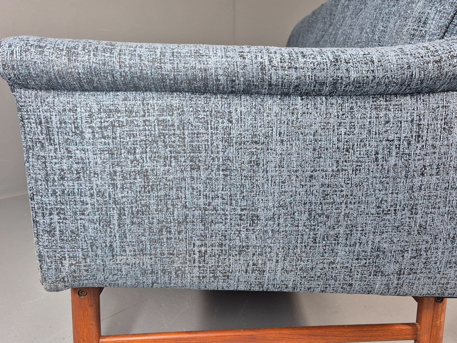 Vintage Three Seater Sofa 1960s Danish New Upholstery Mid CenturyEB11479 M3SS18