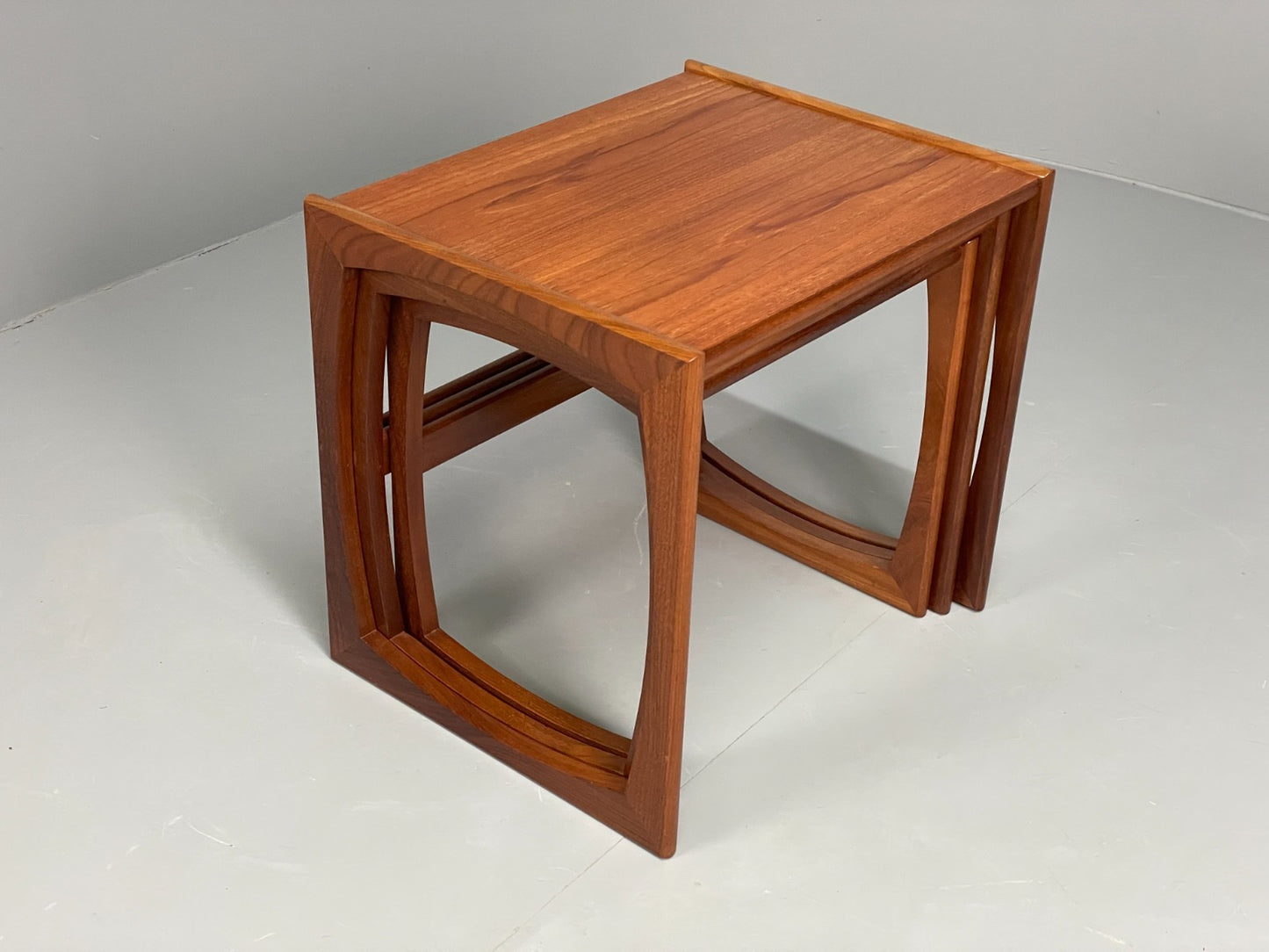 G Plan Nesting Tables Teak Quadrille Range Vintage Retro 1970s EB11678 MWOO6