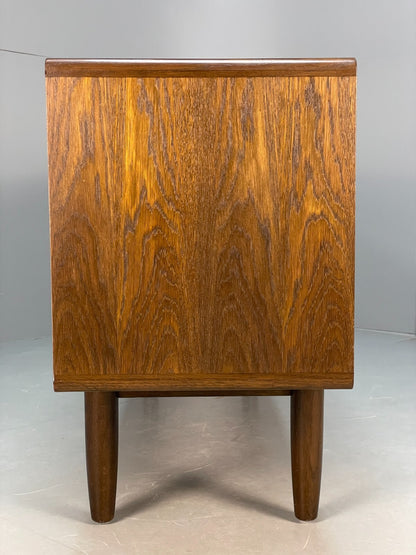 Vintage Danish Large Oak Sideboard Midcentury Shelving Storage EB8688 MWOO - UKDK FURNITURE