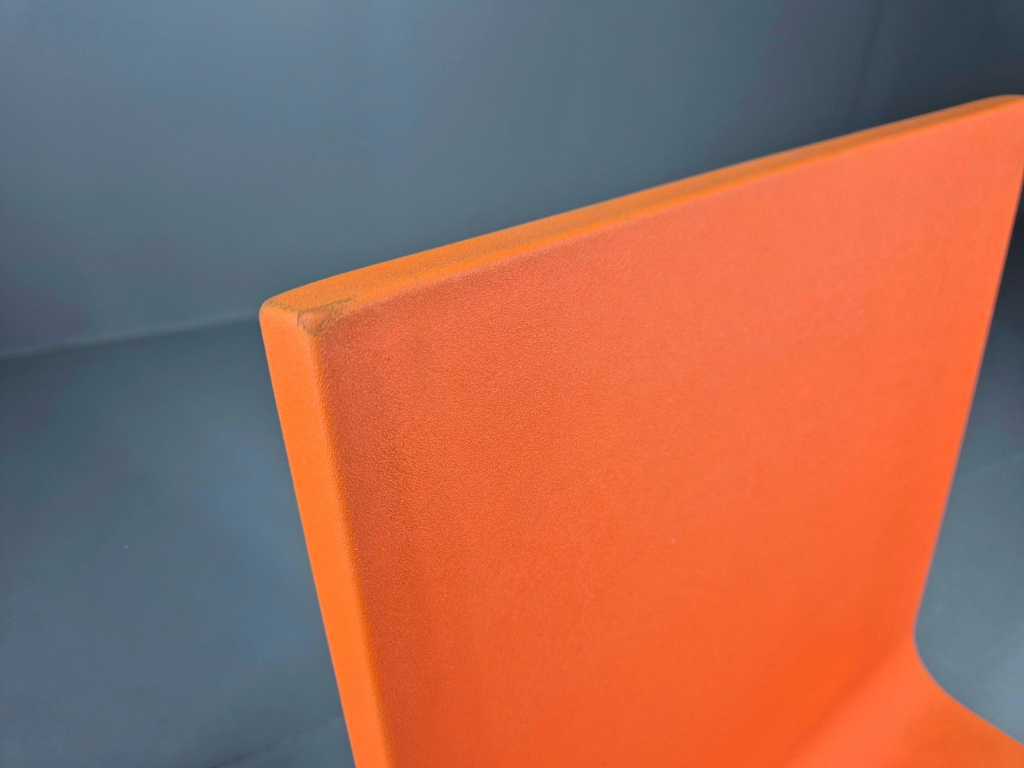 6 Orange Vitra Chairs By Maarten Van Severen Model .03 1990s EB11731 MDIN11