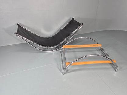 Vintage Bauhaus Style Chaise Longue Ahlberg for Swecco 1980s Retro  EB11112 M4SS4