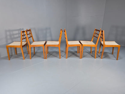 6 Vintage Mid Century Finnish Dining Chairs by Stockmann ab 1970s EB3473 MDIN - UKDK FURNITURE