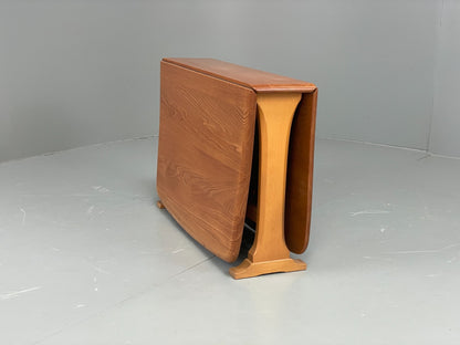 Vintage Ercol Coffee Table Blonde Elm Model 820 Drop Leaf 1970s EB11794 MWOO2