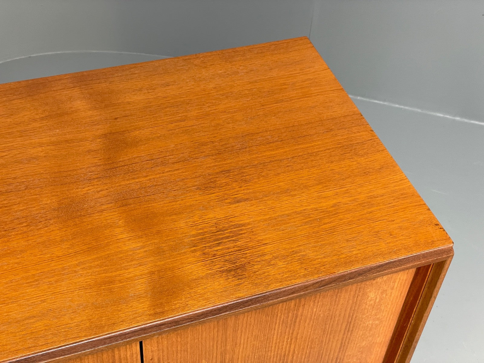 Vintage G Plan Form 5 Teak Cabinet Sliding Doors Retro Storage EB10003 MWOO - UKDK FURNITURE