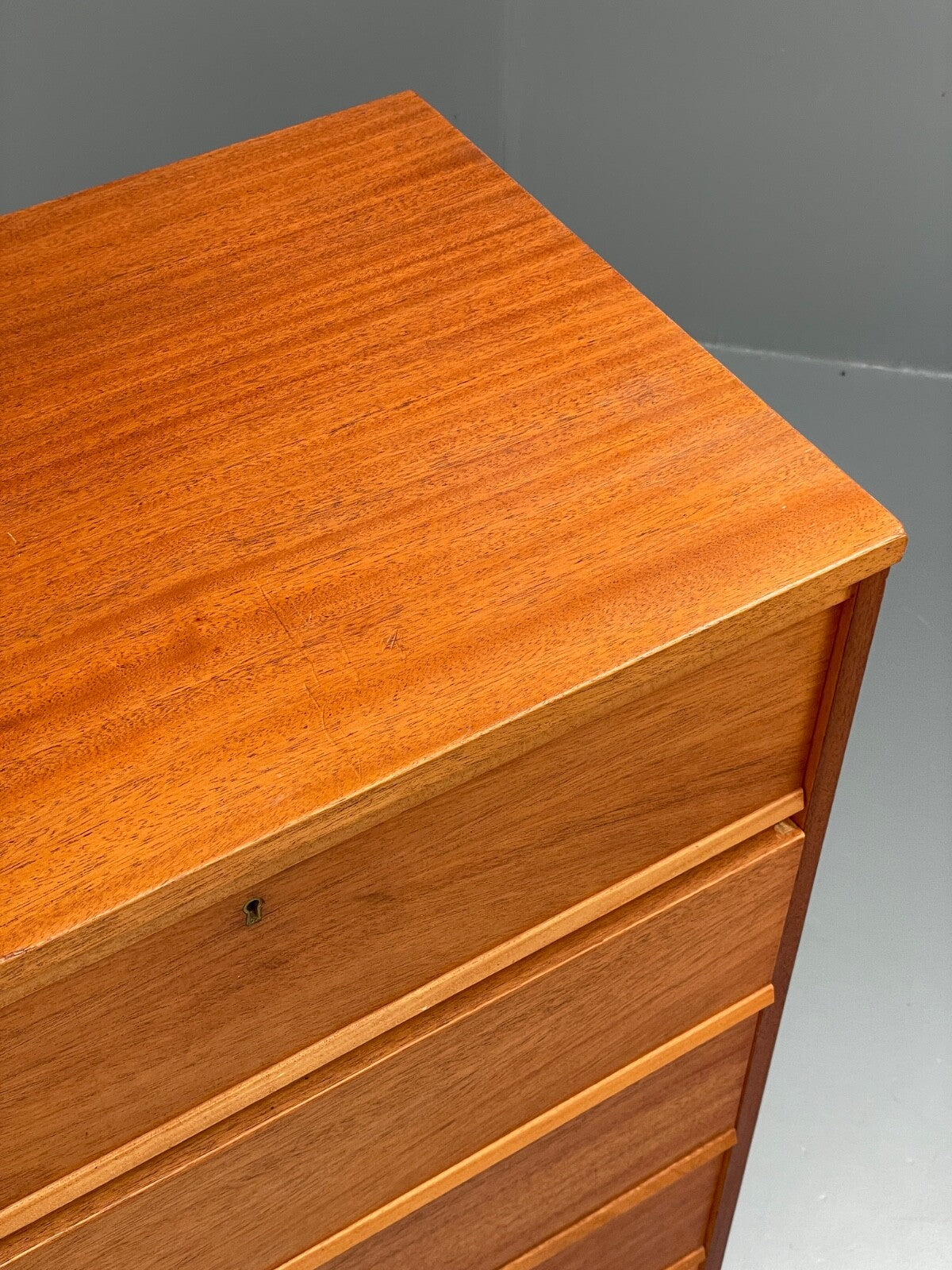Vintage Teak Chest Of Drawers 1970s Design Homecharm EB9731 MWOO - UKDK FURNITURE