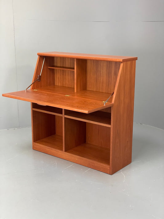 Vintage Teak Writing Desk Bureau By G Plan 1970s Retro Shelving EB11855 MWOO1