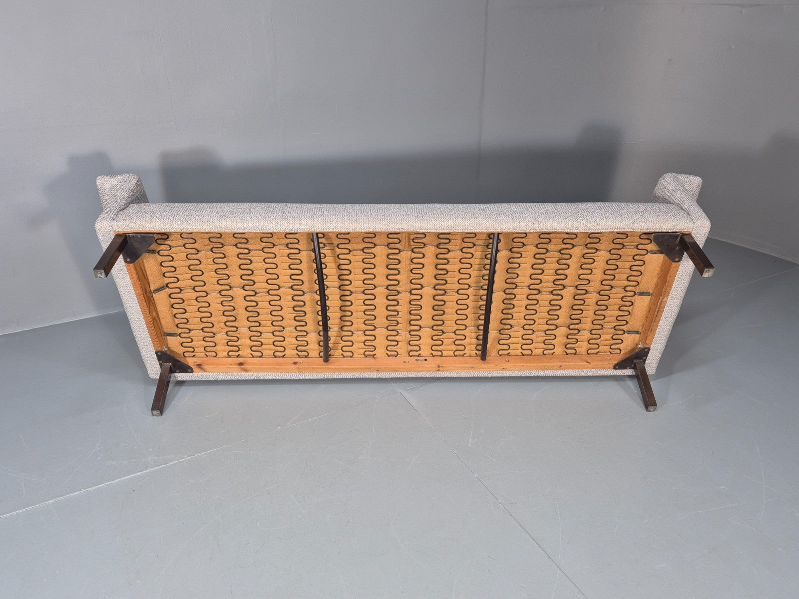 Fritz Hansen Three Seater Sofa by Arne Vodder New Upholstery MCM EB10970 M3SS7