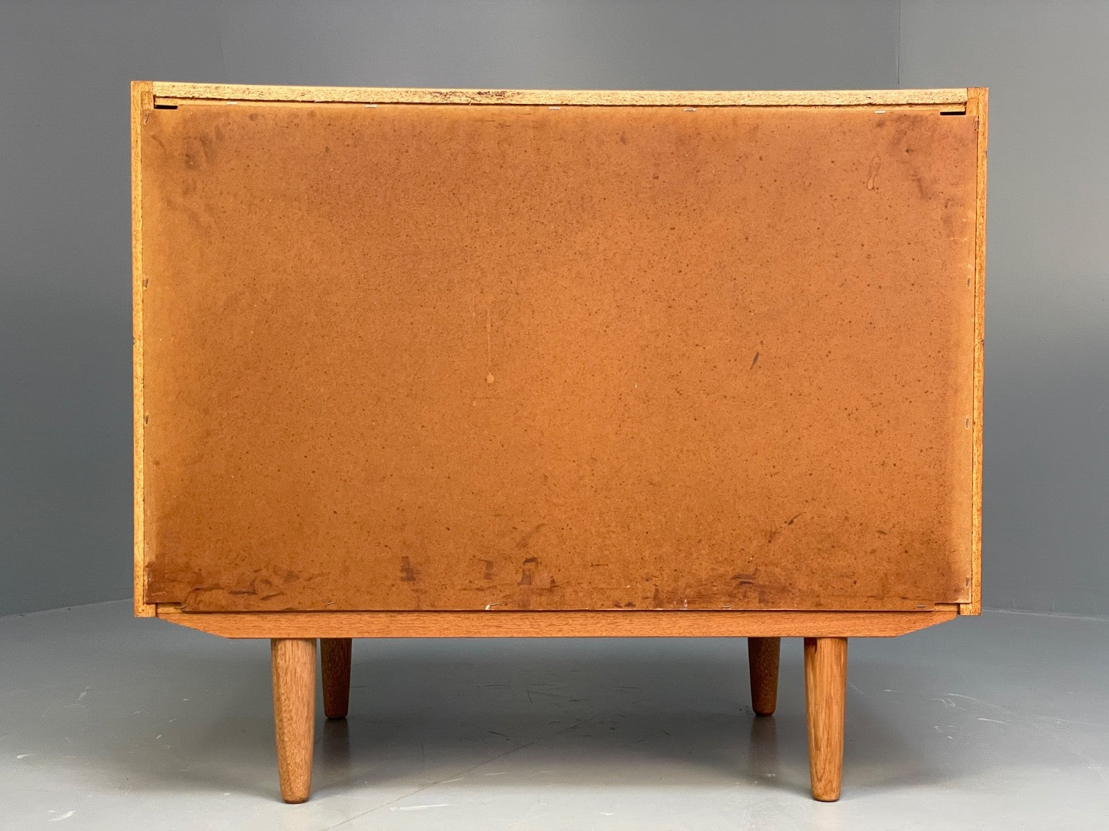 Vintage Danish Teak Cabinet 1970s Retro Sliding Doors Shelf EB9834 MWOO - UKDK FURNITURE