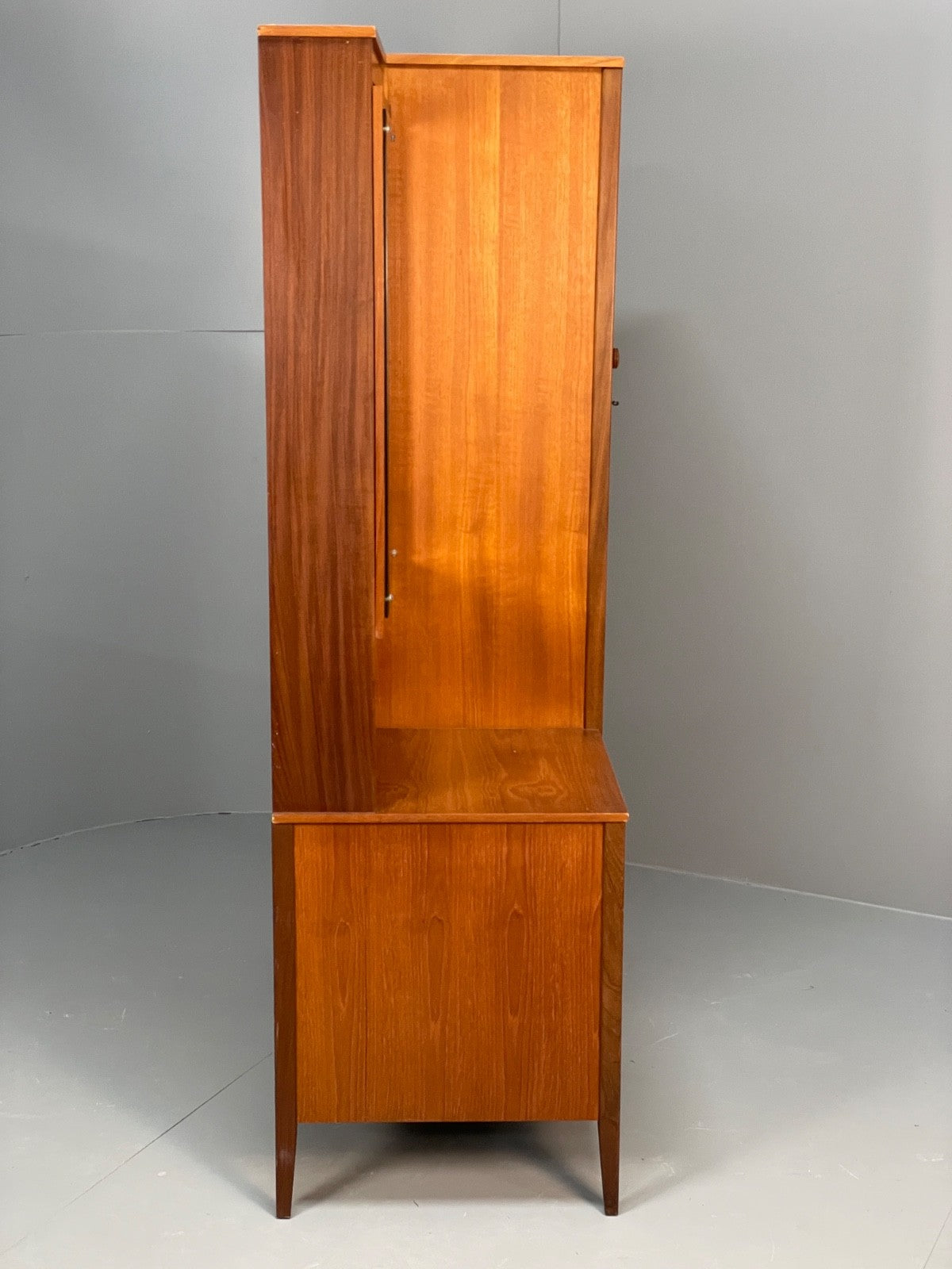 Vintage Teak Storage Unit Drawers Wardrobe Shelving 1960s Nathan EB11040 MWOO22