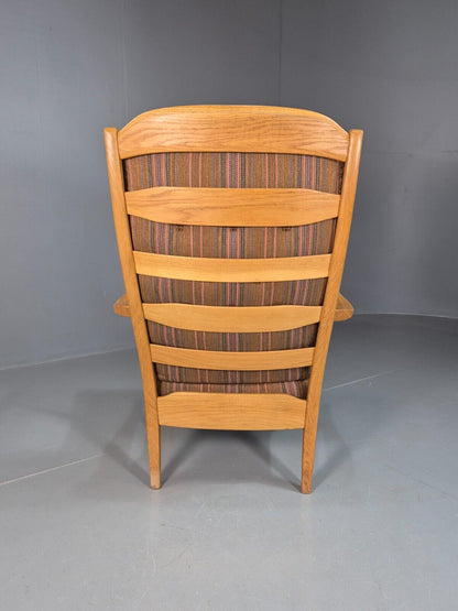 Vintage Swedish Oak Lounge Chair Designer Carl Malmsten EB7746 MNOR - UKDK FURNITURE