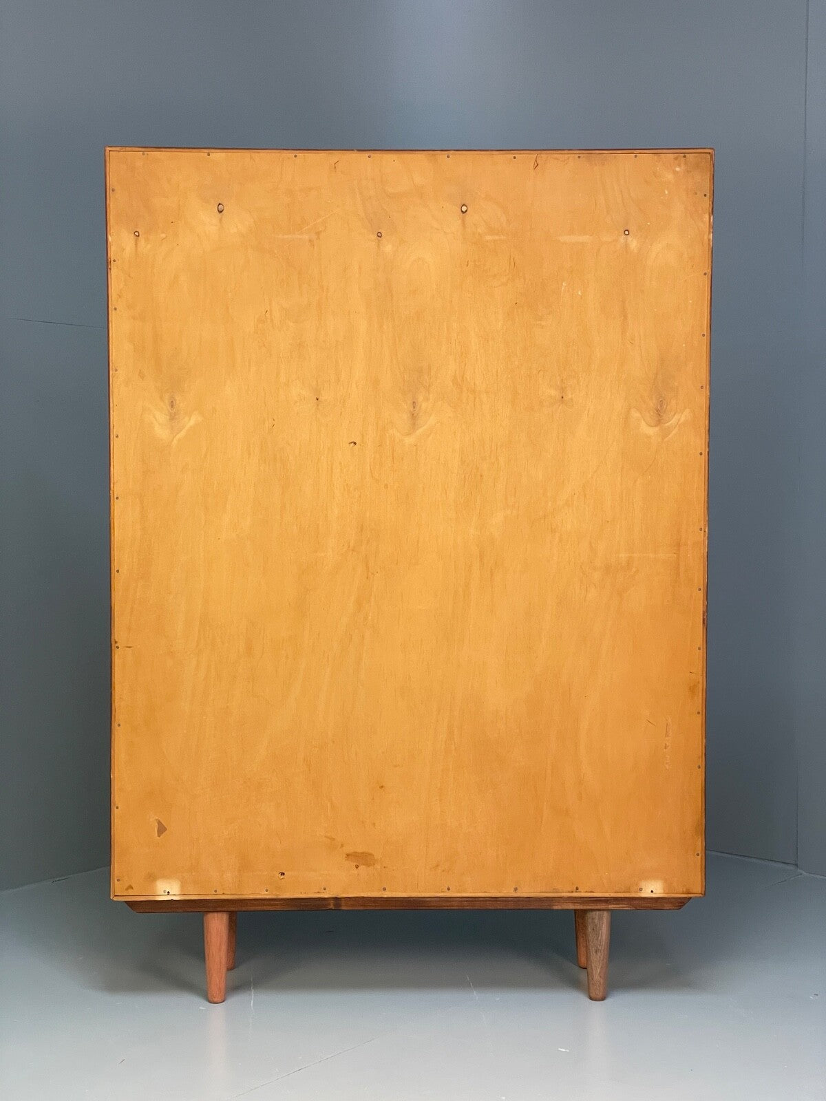 Vintage Danish Walnut Bookcase 1950s Retro Adjustable Shelving EB8812 MWOO - UKDK FURNITURE