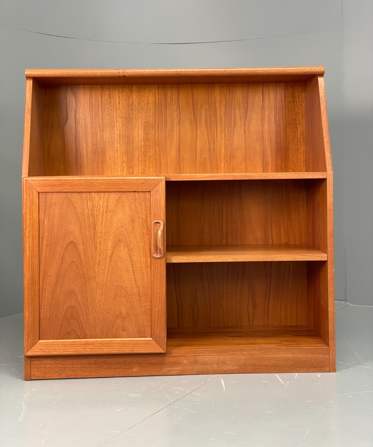 Vintage Teak Shelving Unit By G Plan Angled Cabinet Retro EB11853 MWOO1