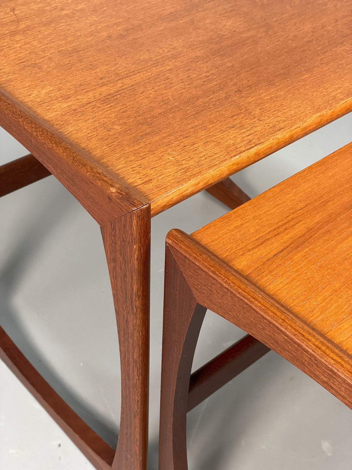 G Plan Nesting Tables 1970s Vintage Teak Quadrille Range Retro EB11070 MWOO6