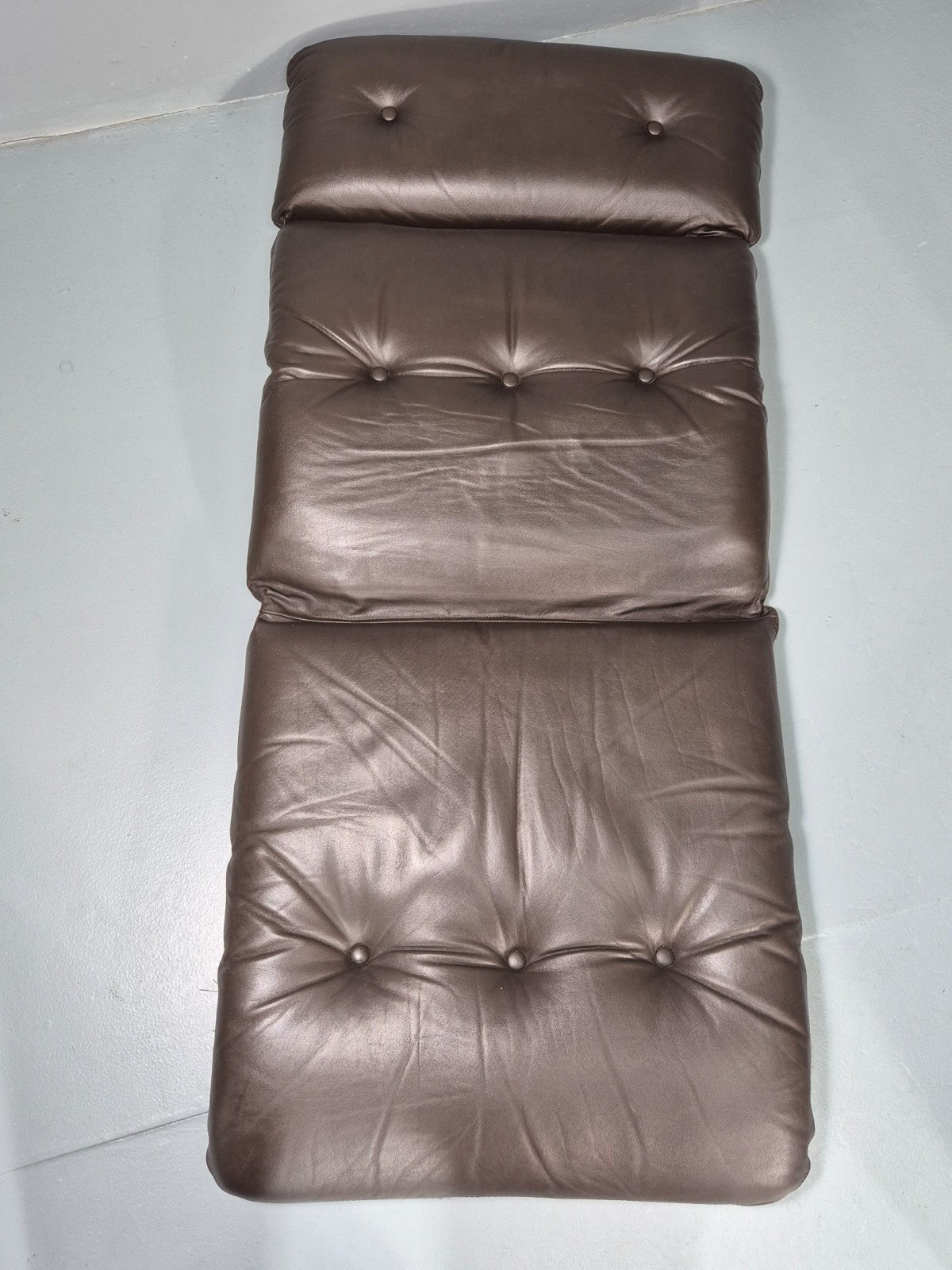 Vintage Leather Lounge Chair Gehl and Nissen Jeki Mid Century Retro EB11480 MNOR16