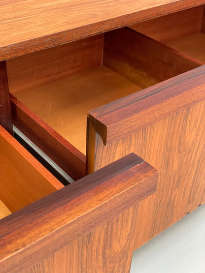 Vintage Archie Shine Media Unit Low Sideboard Retro Drawers 1970s EB9782 MWOO - UKDK FURNITURE