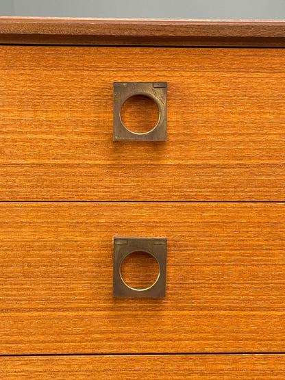 Vintage G Plan Teak Chest Of Drawers Retro 1970s EB10005 MWOO - UKDK FURNITURE
