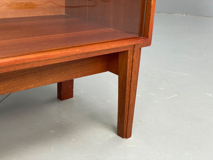 Vintage Teak Glazed Bookcase By Beaver & Tapley EB9503 MWOO - UKDK FURNITURE