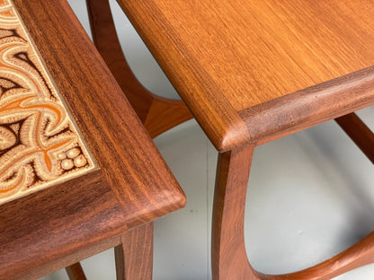 Vintage G Plan Astro Teak Nest of Tables 1970s Retro EB9522 MWOO - UKDK FURNITURE