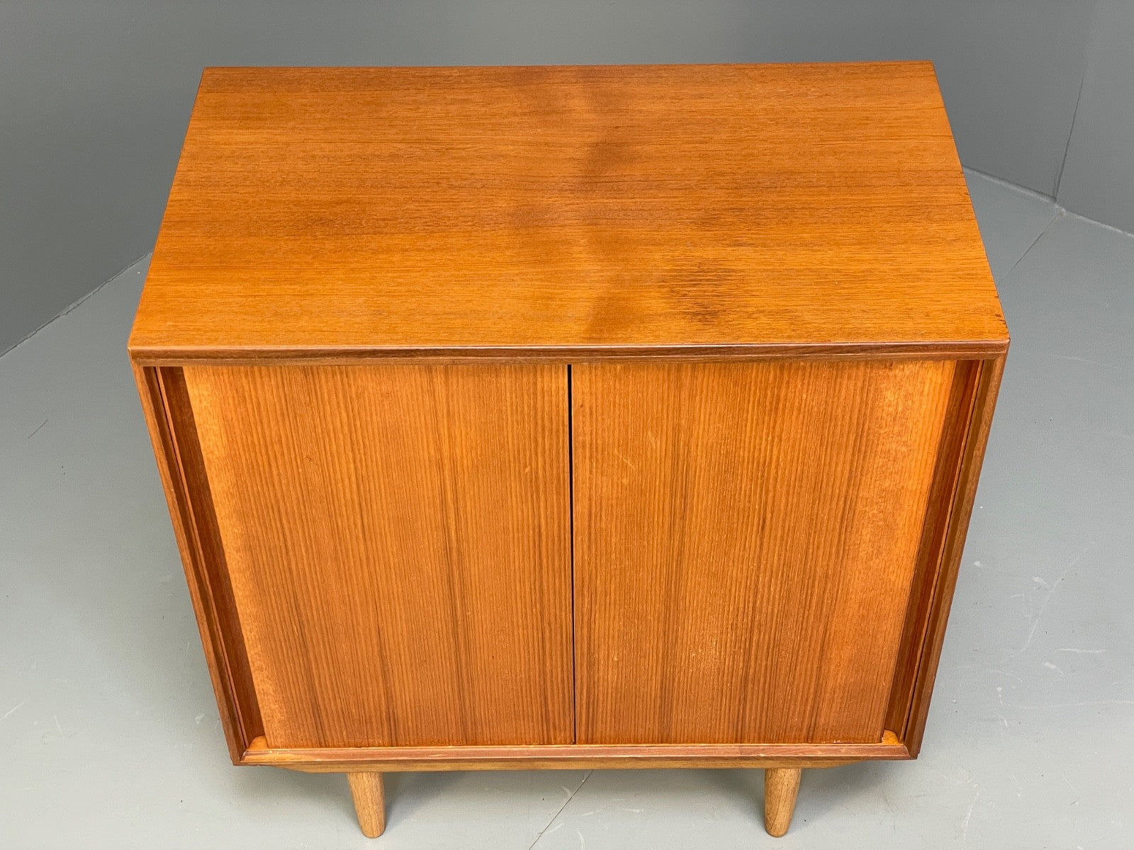 Vintage G Plan Form 5 Teak Cabinet Sliding Doors Retro Storage EB10003 MWOO - UKDK FURNITURE
