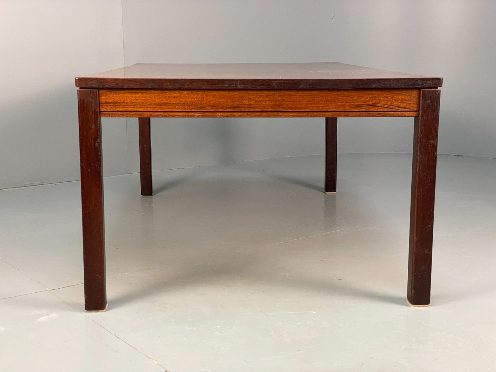 Vintage Rectangular Coffee Table By Heggen Norway Checkerboard EB7155 MWOO4