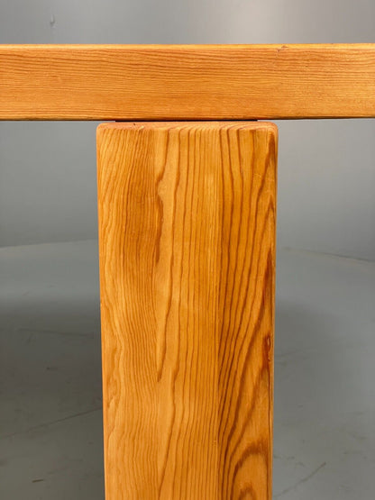Vintage Mid Century Swedish Pine Coffee Table EB7552 MWOO - UKDK FURNITURE