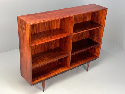 Vintage Danish Mid Century Bookcase By Brouer Adjustable Shelves EB8104 MWOO - UKDK FURNITURE