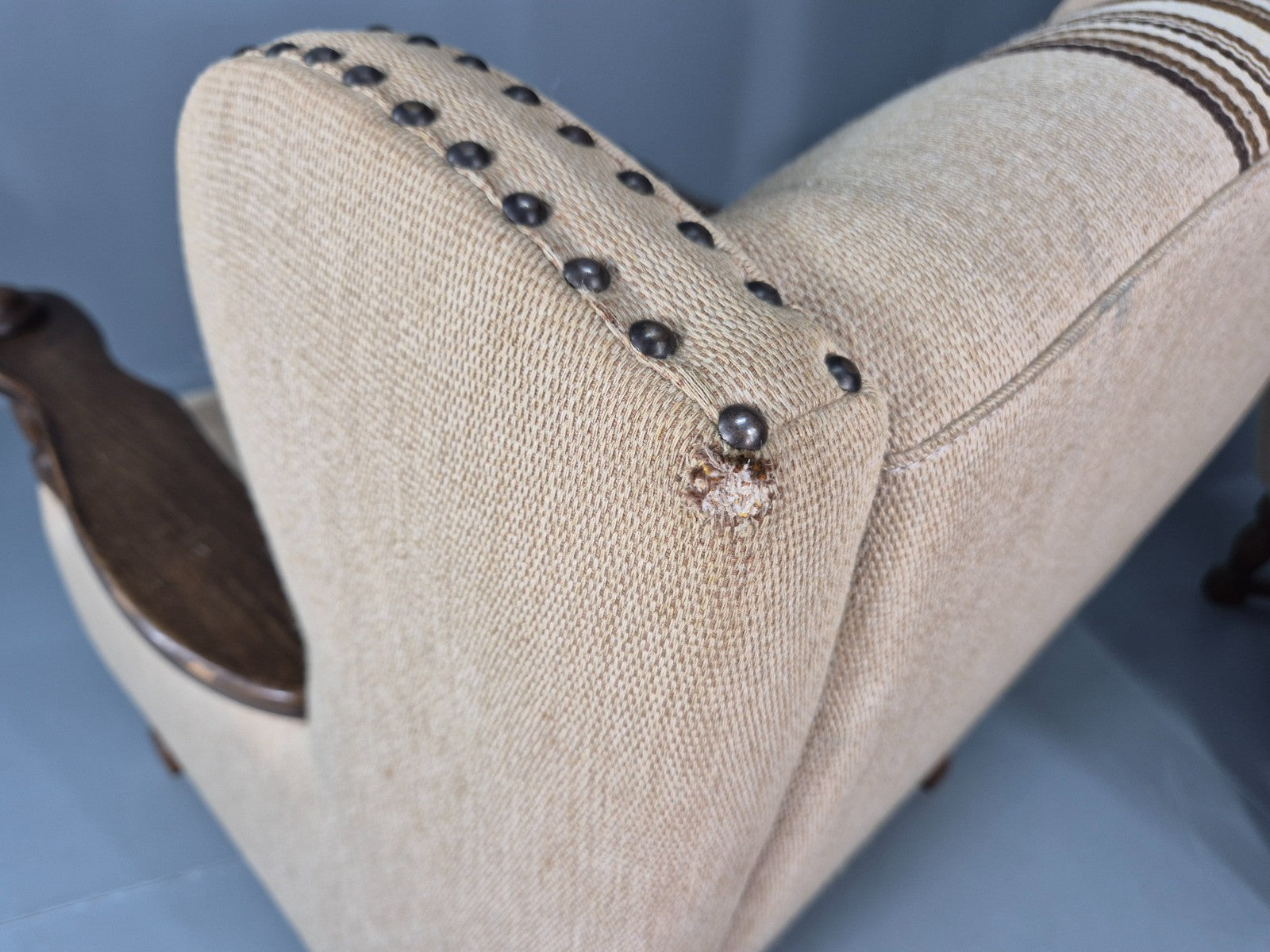 2 Retro Lounge Chairs Danish 1970s Design Kjaernulf Stylings  EB10781 VCLO9