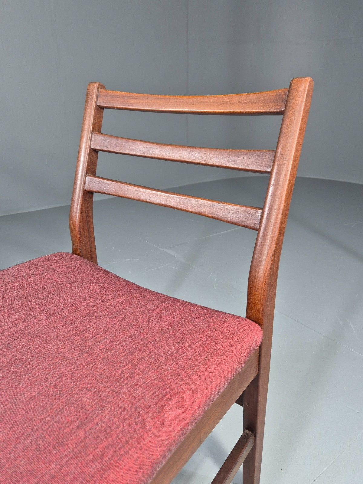 Danish Mid Century Dining Chair in Teak 1970s New Upholstery Retro EB11525 MDIN13