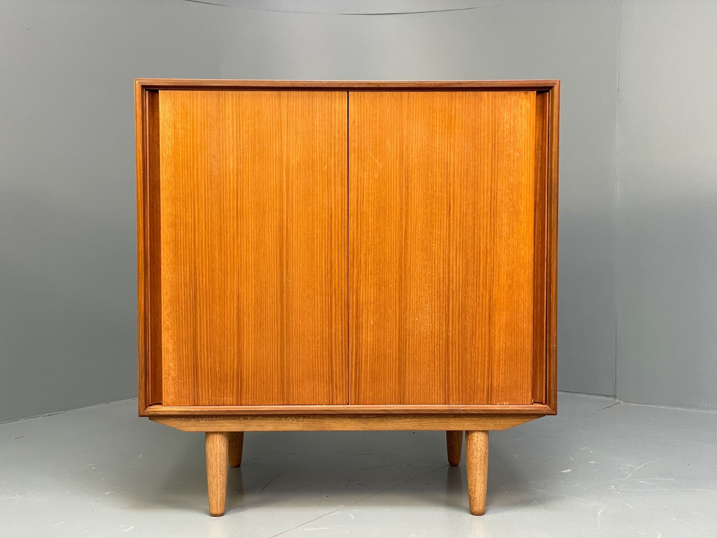 Vintage G Plan Form 5 Teak Cabinet Sliding Doors Retro Storage EB10003 MWOO - UKDK FURNITURE