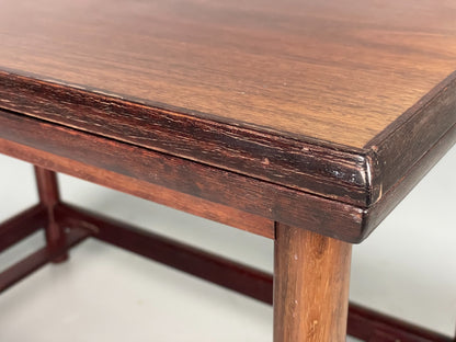 Vintage Extending Side Table 1960s Retro By Arrebo Møbler Danish EB11490 MWOO7