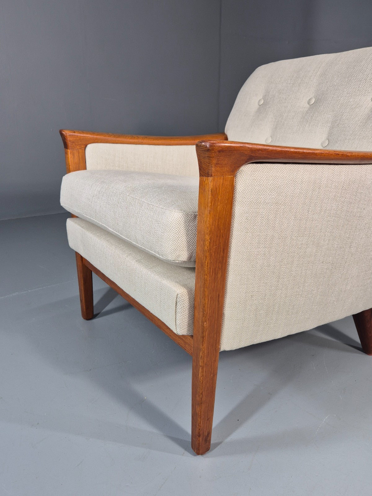 Vintage Lounge Chair Teak New Upholstery MCM Andersson 1960 Sweden EB11478 MNOR15