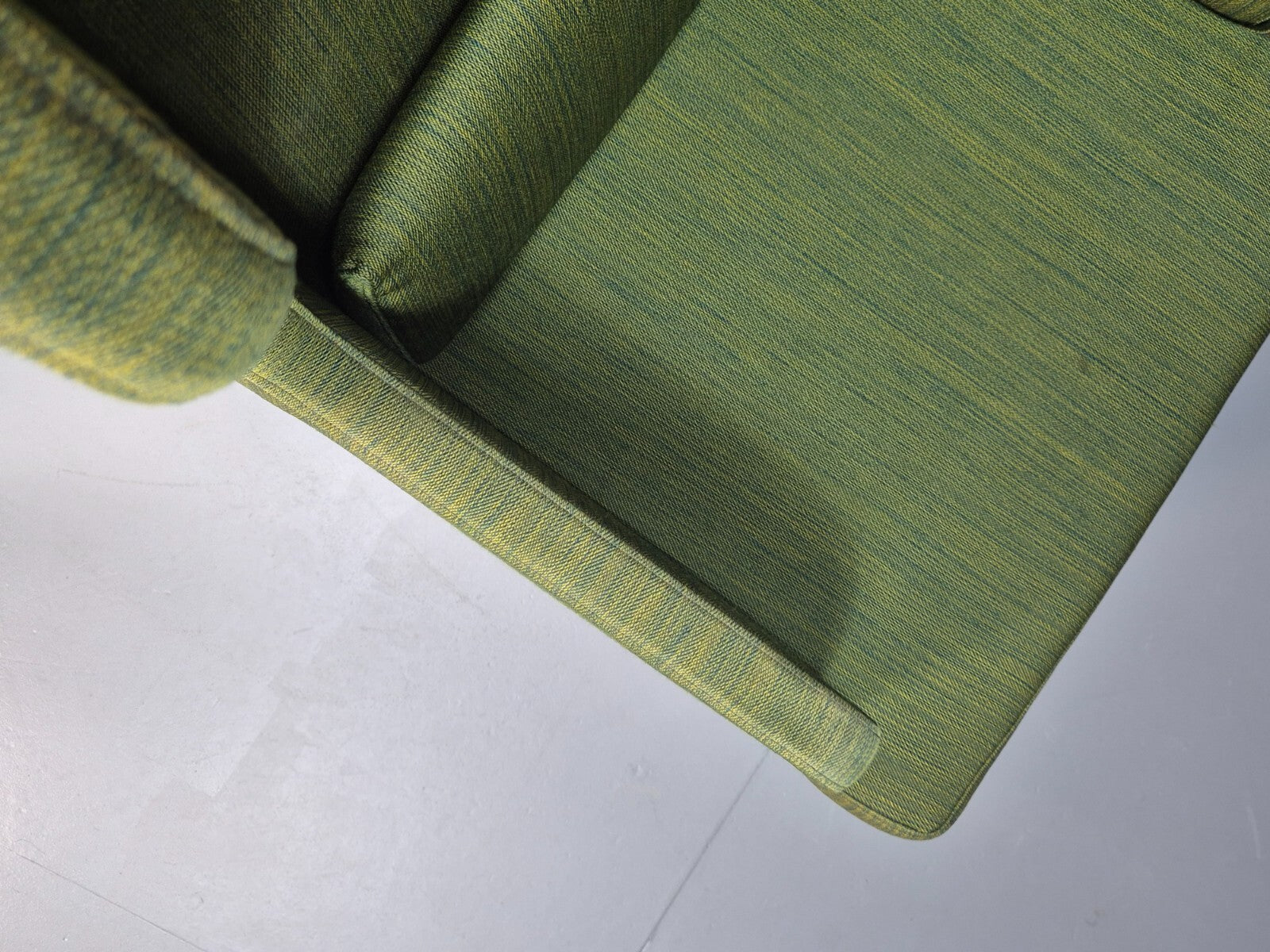 Vintage Danish Wing Back Lounge Chair 1960s Green Mid Century Retro EB9652 MNOR - UKDK FURNITURE