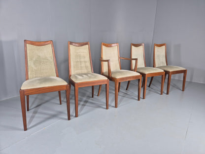 5 Vintage Teak Dining Chairs G Plan 1970s Design Retro Mid Century EB11919 MDIN1