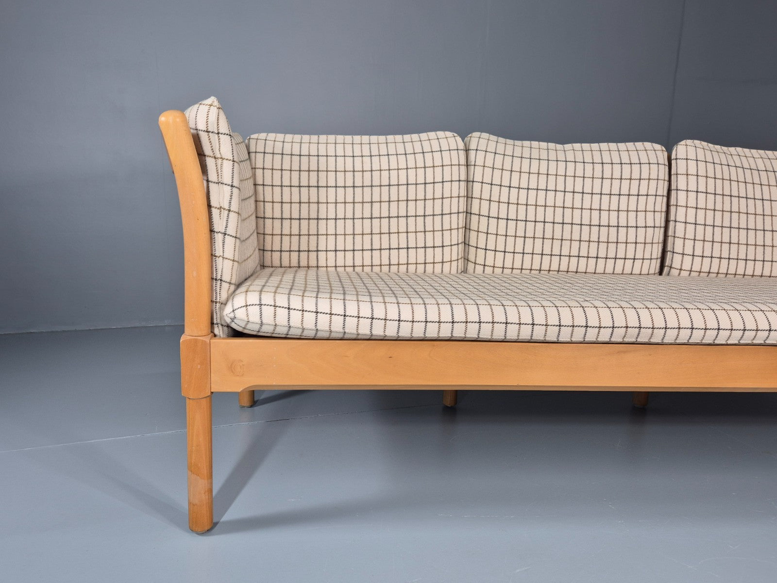 Vintage Danish Three Seater Settee Eric Jorgensen Design 1970s MCM EB11361 M3SS2