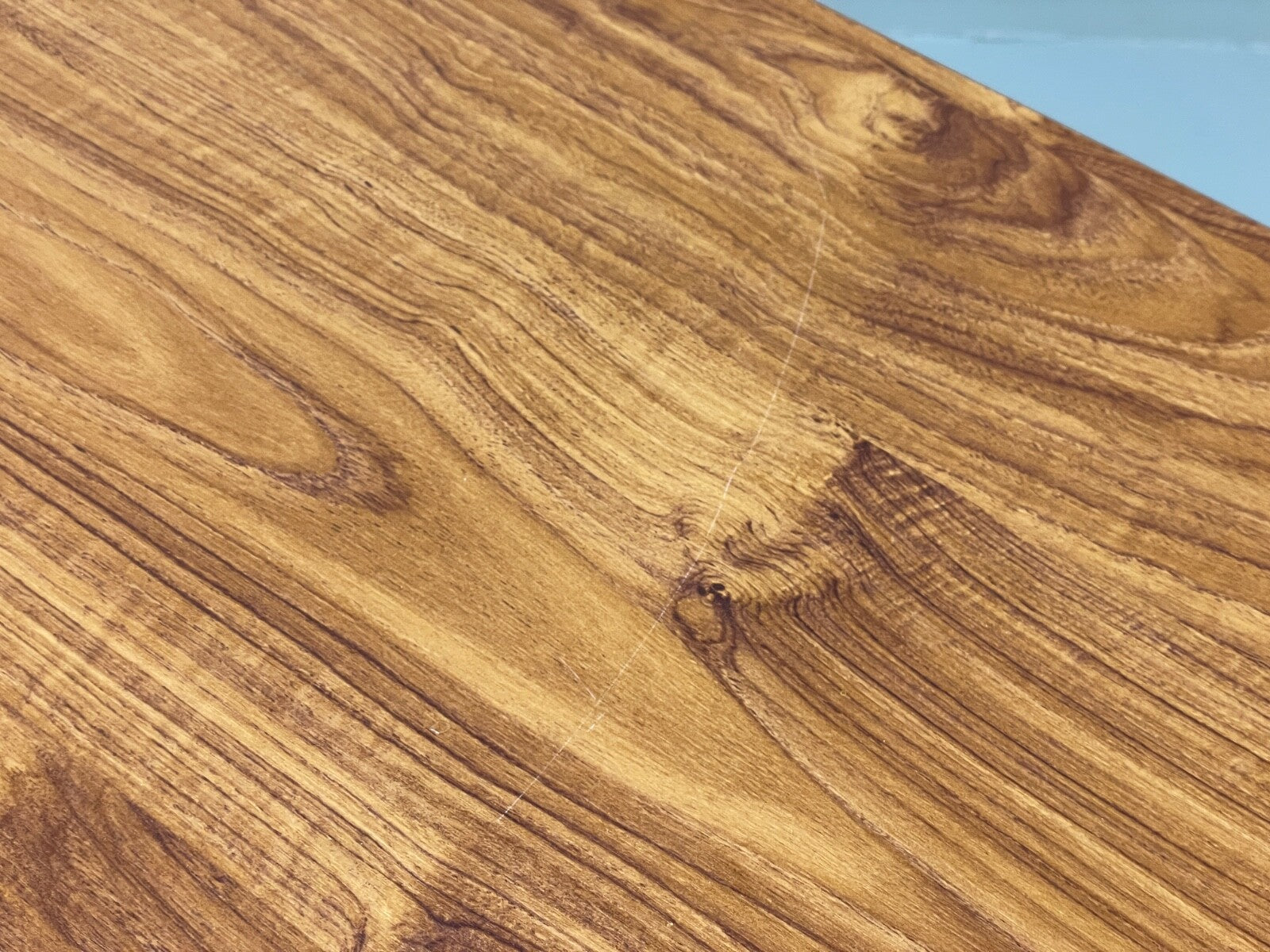 Vintage 1960s Dining Table Formica Beech Mid Century By P I Dinette EB9823 MWOO - UKDK FURNITURE