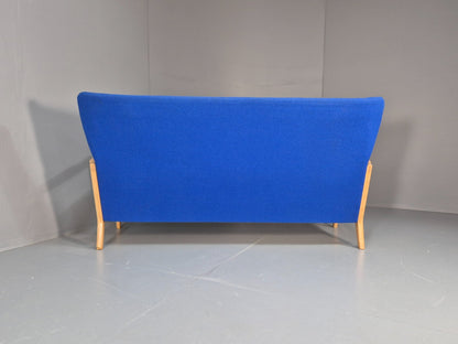 Vintage Fritz Hansen 2 Seat Sofa Soren Hansen Design 1940s MCM EB9016 M2SS - UKDK FURNITURE