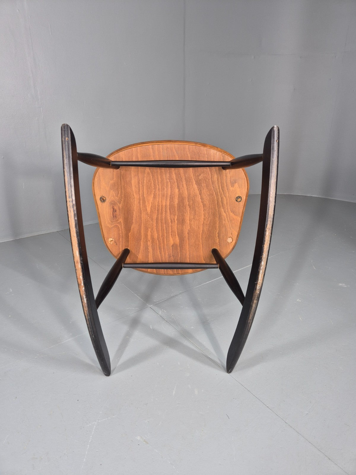 Vintage Ilmari Tapiovaara Rocking Chair Teak Beech Asko MCM Retro EB11849 MNOR11