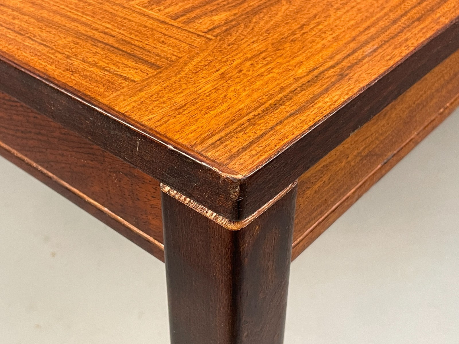 Vintage Rectangular Coffee Table By Heggen Norway Checkerboard EB7155 MWOO7