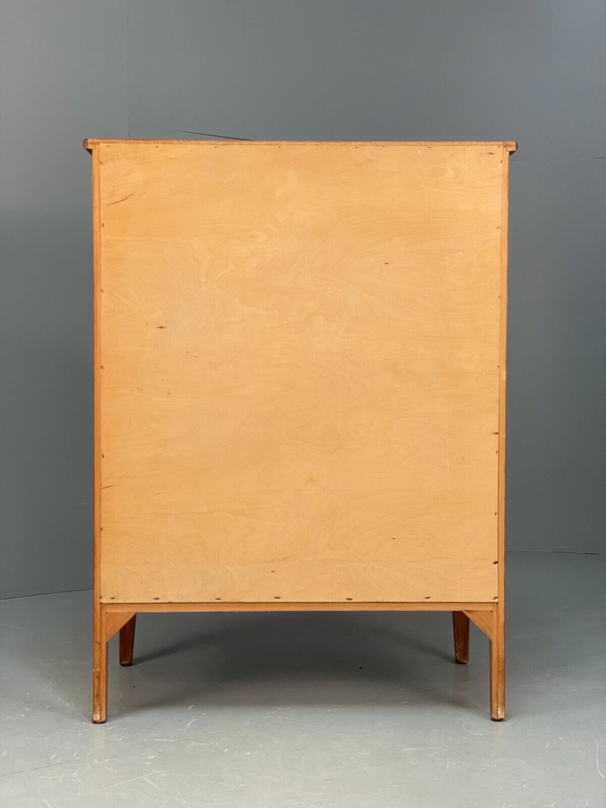 Vintage Danish Teak Chest Of Drawers Solid Handles Mid Century EB9117 MWOO - UKDK FURNITURE