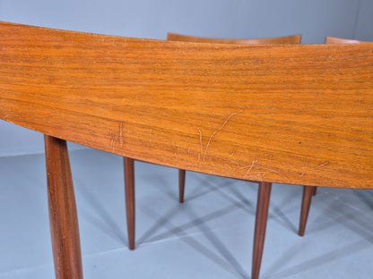 4 Vintage G Plan Dining Chairs Danish Design 1960s Retro MCM EB11484 MDIN12