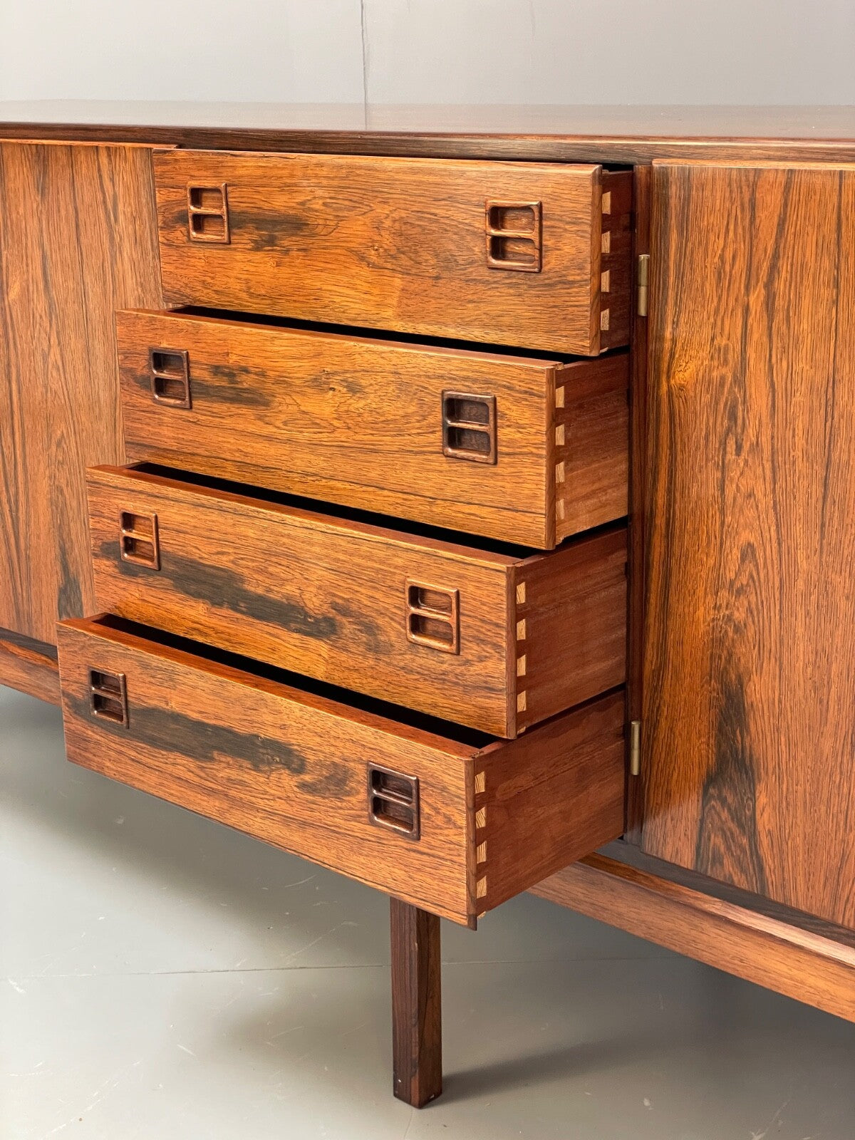 Mid Century Danish Sideboard Bernhard Petersen & Son Vintage Drawers EB9730 MWOO - UKDK FURNITURE