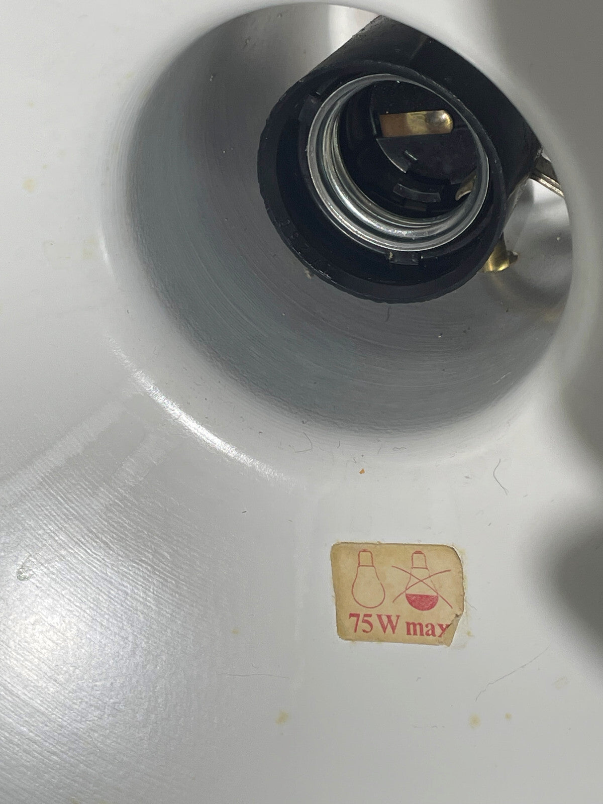 Steel Pendant Ceiling Lamp Danish Brown Retro Vintage EB4003 LCLC5