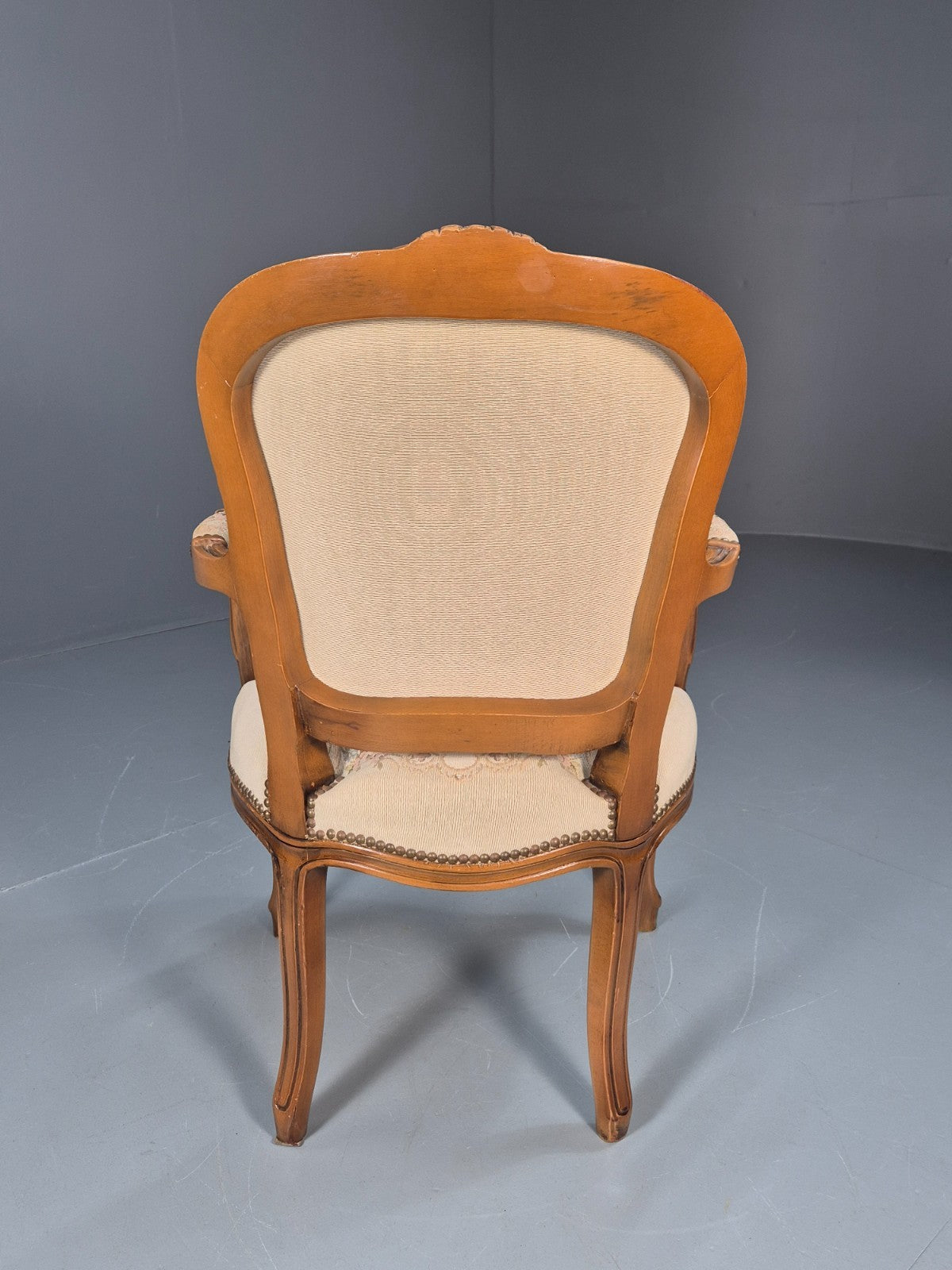 Vintage Rococo Lounge Chair 1960s Danish Retro Repro EB10734 VCLO9