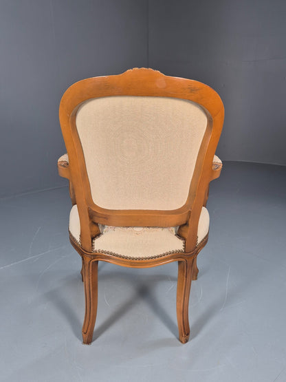 Vintage Rococo Lounge Chair 1960s Danish Retro Repro EB10734 VCLO9