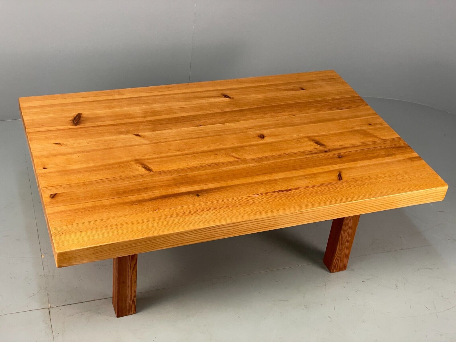 Large Solid Pine Coffee Table Scandinavian Design EB7551 MWOO - UKDK FURNITURE