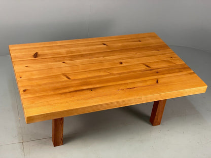 Large Solid Pine Coffee Table Scandinavian Design EB7551 MWOO - UKDK FURNITURE