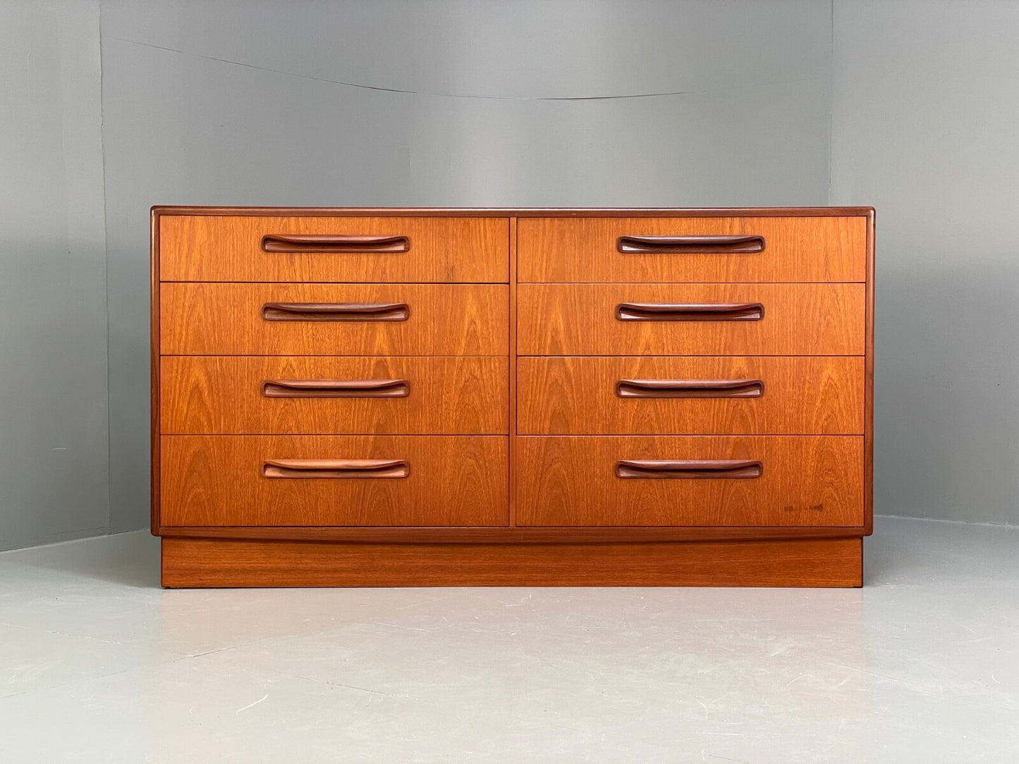 G Plan Fresco Teak Chest Of Drawers Vintage Retro Design 1960s EB9720 MWOO - UKDK FURNITURE